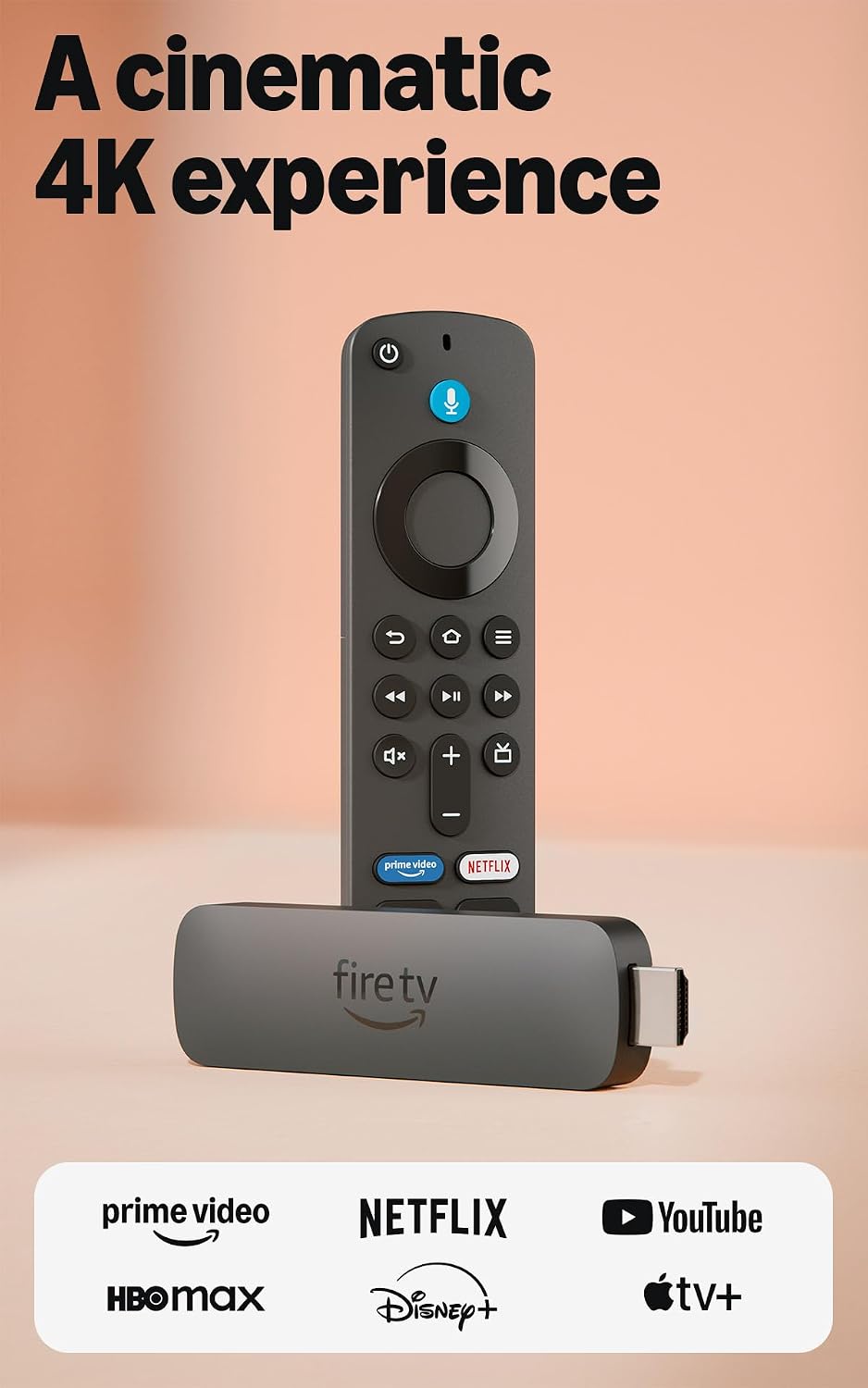 Amazon Fire TV Stick 4K Plus with Alexa Voice Remote