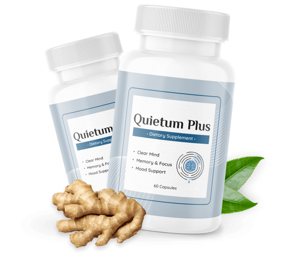 Quietum Plus dietary supplement bottles